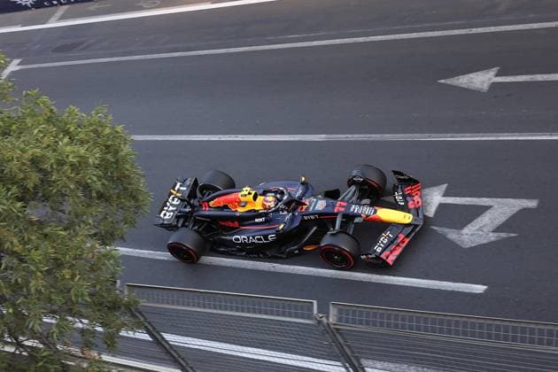 12.09.2024, Baku City Circuit , Baku, FORMULA 1 QATAR AIRWAYS AZERBAIJAN GRAND PRIX 2024 ,im Bild Sergio Perez (MEX), Oracle Red Bull Racing Defodi-506_20240913_hbr_7444