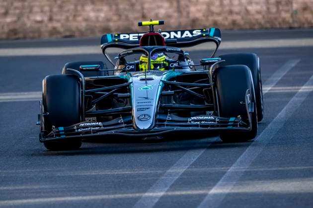 Baku - 13-09-2024, Baku City Circuit, Lewis Hamilton at the Formula 1 Azerbaijan Grand Prix 2024 Friday Formula 1 Azerbaijan Grand Prix 2024 Friday  x26255422x Copyright: