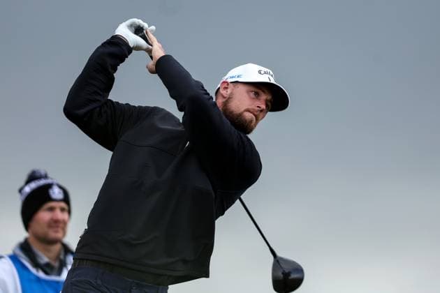 2024 Amgen Irish Open, Royal County Down, Newcastle, Northern Ireland 14 9 2024 New Zealand™s Sam Jones tee™s off the 8th Sam Jones tee™s off the 8th 14 9 2024  Copyright: x INPHO BenxBradyx BB4_7428