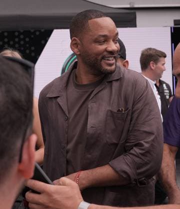FORMULA 1 QATAR AIRWAYS AZERBAIJAN GRAND PRIX 2024 14.09.2024, Baku City Circuit , Baku, FORMULA 1 QATAR AIRWAYS AZERBAIJAN GRAND PRIX 2024 ,im Bild Schauspieler Will Smith im Fahrerlager von Baku.