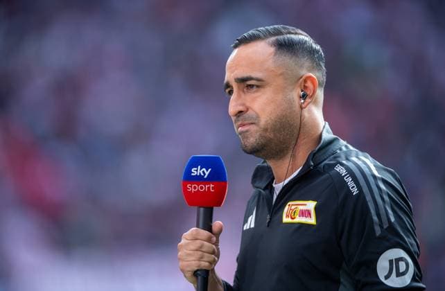 Fussball, Herren, 1. Bundesliga, Saison 2024 25, (3. Spieltag), RB Leipzig - 1. FC Union Berlin, Co-Trainer Babak Keyhanfar (1. FC Union Berlin) im Interview bei Sky, 14.09. 2024, *** Football, Men, 1 Bundesliga, Season 2024 25, Matchday 3 , RB Leipzig 1 FC Union Berlin, Co-coach Babak Keyhanfar 1 FC Union Berlin in an interview on Sky, 14 09 2024, Copyright: xSebastianxRäppold MatthiasxKochx