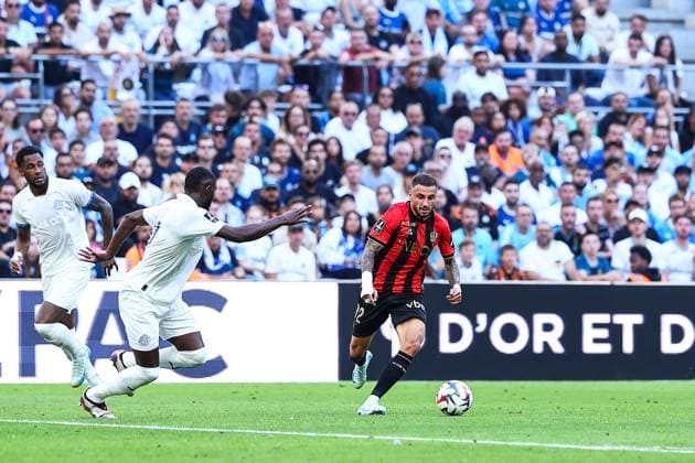 14th September 2024 - LIGUE 1 MCDONALDS - STAGE 4 - SEASON 2024 2025 - OLYMPIQUE DE MARSEILLE vs OGC NICE - ORANGE VELODROME clauss (jonathan) in action during the game MARSEILLE FRANCE Copyright: xSPORTPIXPRESSx xFREDxPORCUx