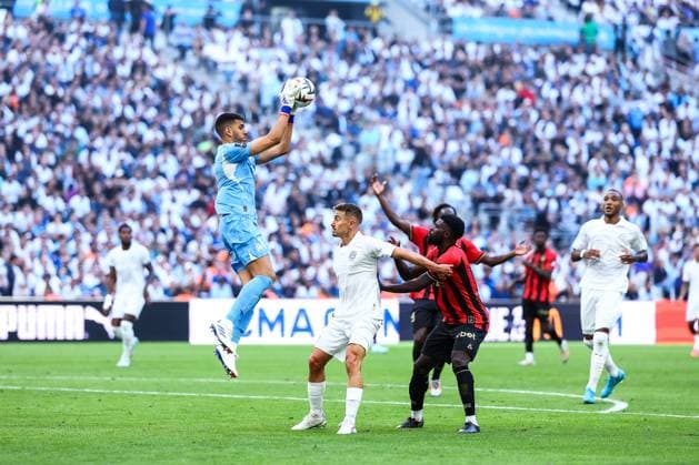 14th September 2024 - LIGUE 1 MCDONALDS - STAGE 4 - SEASON 2024 2025 - OLYMPIQUE DE MARSEILLE vs OGC NICE - ORANGE VELODROME rulli (geronimo) in action during the game MARSEILLE FRANCE Copyright: xSPORTPIXPRESSx xFREDxPORCUx