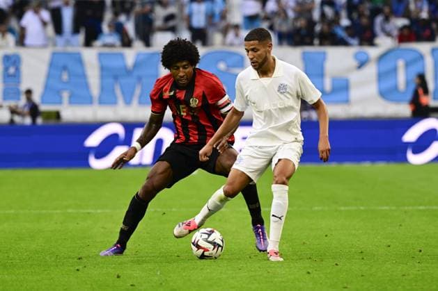 L Olympique de Marseille reçoit l OGC Nice dans le cadre de quatrième journée de Ligue 1 McDonald s à l Orange Vélodrome, le 14 septembre 2024. Amine Harit (OM) FOOTBALL : Olympique de Marseille VS OGC Nice - Ligue 1 - 14 09 2024 WilliamCannarella Panoramic 