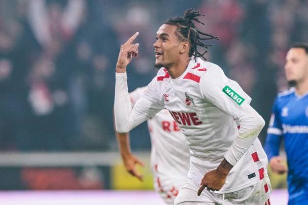 Sport Themen der Woche KW37 Sport Bilder des Tages 2. Fußball Bundesliga: 1. FC Köln - 1. FC Magdeburg; 14.09.2024 Jubel zum 1:0 durch Damion Downs (1. FC Köln, 42) 2. Fußball Bundesliga, 1. FC Köln - 1. FC Magdeburg, Köln, Rheinenergiestadion am 14.09.2024 DFL REGULATIONS PROHIBIT ANY USE OF PHOTOGRAPHS AS IMAGE SEQUENCES AND OR QUASI-VIDEO. *** 2 Soccer Bundesliga 1 FC Köln 1 FC Magdeburg 14 09 2024 Cheers for 1 0 by Damion Downs 1 FC Köln, 42 2 Soccer Bundesliga, 1 FC Köln 1 FC Magdeburg, Cologne, Rheinenergiestadion on 14 09 2024 DFL REGULATIONS PROHIBIT ANY USE OF PHOTOGRAPHS AS IMAGE SEQUENCES AND OR QUASI VIDEO Copyright: xBEAUTIFULxSPORTS Wunderlx