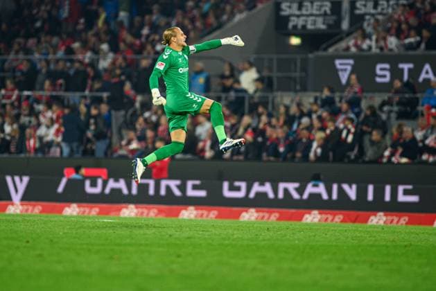COLOGNE, GERMANY - 14 SEPTEMBER, 2024: Dominik Reimann, The football match of 2.Bundesliga 1.FC Koeln vs Magdeburg at Rhein Energie Stadion  Copyright: xVITALIIxKLIUIEVx