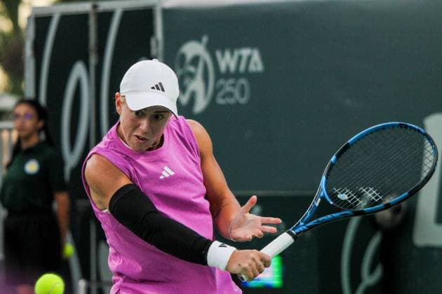 September 14, 2024, Monastir, Monastir Governorate, Tunisia: Monastir, Tunisia. 14 September 2024. Sonay Kartal of United Kingdom plays against Eva Lys of Germany plays against at the Jasmin Open tennis tournament Semi Final in Monastir, Tunisia. The women s professional tennis tournament is taking place at the Magic Hotel Skanes in Monastir between 9 and 15 September 2024 Monastir Tunisia - ZUMAd99_ 20240914_zap_d99_011 Copyright: xHasanxMradx