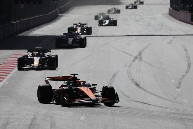F1 Grand Prix Of Azerbaijan 2024 Oscar Piastri of McLaren during the Formula 1 Grand Prix of Azerbaijan at Baku City Circuit in Baku, Azerbaijan on September 15, 2024. Baku Azerbaijan  Copyright: xJakubxPorzyckix originalFilename:porzycki-f1grandp240915_npD8Z.jpg