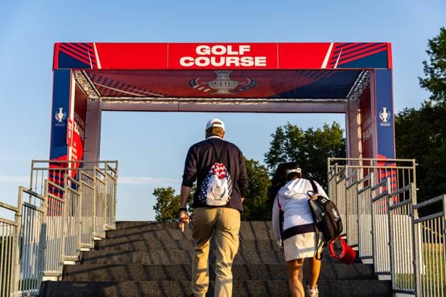 September 15, 2024, Gainesville, Va, USA: The beginning of day three for the 2024 Solheim Cup at the Robert Trent Jones Golf Club. Gainesville USA - ZUMAb237 20240915_znp_b237_004 Copyright: xRobertxBlakleyx