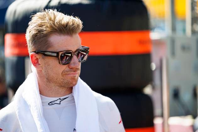 15th September 2024; Baku City Circuit, Baku, Azerbaijan; Formula 1 Azerbaijan Grand Prix 2024; Race Day; Number 27 MoneyGram Haas driver Nico Hulkenberg on the grid before the race at the Azerbaijan Formula 1  ActionPlus12693324 StephenxBlackberry