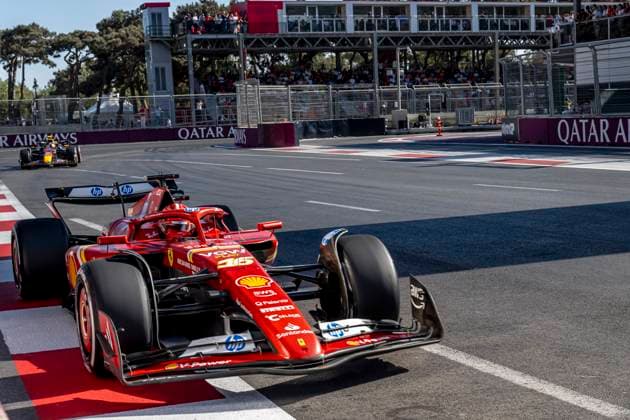 Baku - 15-09-2024, Baku City Circuit, Charles Leclerc at the Formula 1 Azerbaijan Grand Prix 2024 Sunday Formula 1 Azerbaijan Grand Prix 2024 Sunday  x26270021x Copyright: