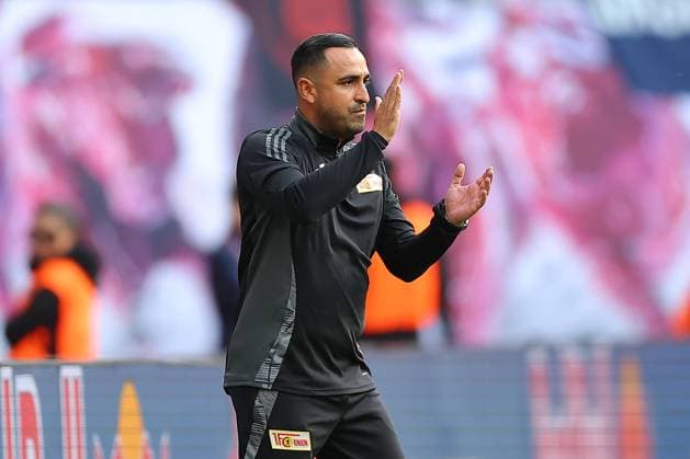 RB Leipzig - Union Berlin 1. Bundesliga Leipzig, 14.09.2024, Red Bull Arena, Fußball, Männer, Saison 2024 2025, 1. Bundesliga, 3. Spieltag, RB Leipzig - 1. FC Union Berlin 0:0 , Im Bild: Co-Trainer Babak Keyhanfar (Union Berlin) , *** RB Leipzig Union Berlin 1 Bundesliga Leipzig, 14 09 2024, Red Bull Arena, Football, Men, Season 2024 2025, 1 Bundesliga, Matchday 3, RB Leipzig 1 FC Union Berlin 0 0 , In the picture Co Coach Babak Keyhanfar Union Berlin ,