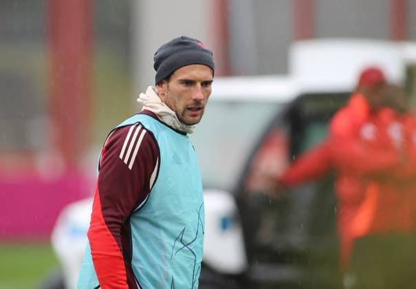 München, Deutschland 16. September 2024: Fussball, Herren, Saison 2024 2025, FC Bayern München, Säbener Strasse, Trainingsgelände, Abschlusstraining, Champions League Leon Goretzka (FC Bayern München) Kopf, Oberkörper