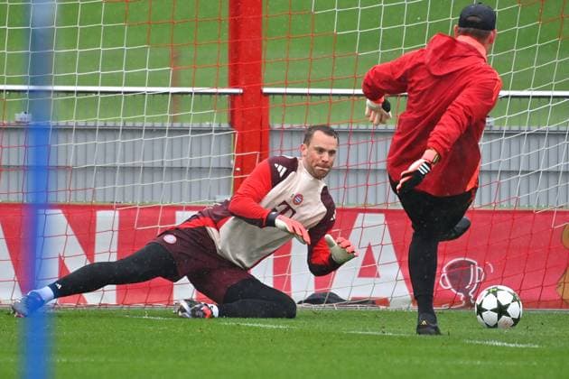 Manuel NEUER (Torwart Bayern Muenchen), Torwartraining, Abschlusstraining, Training am 16.09.2024 Fussball Champions League , FC Bayern Muenchen - GNK Dinamo Zagreb