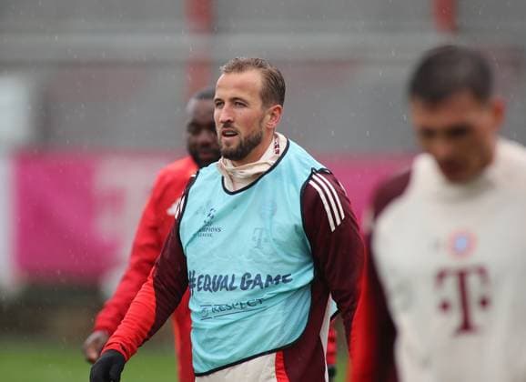 München, Deutschland 16. September 2024: Fussball, Herren, Saison 2024 2025, FC Bayern München, Säbener Strasse, Trainingsgelände, Abschlusstraining, Champions League Harry Kane (FC Bayern München) Kopf, Oberkörper mit Leibchen