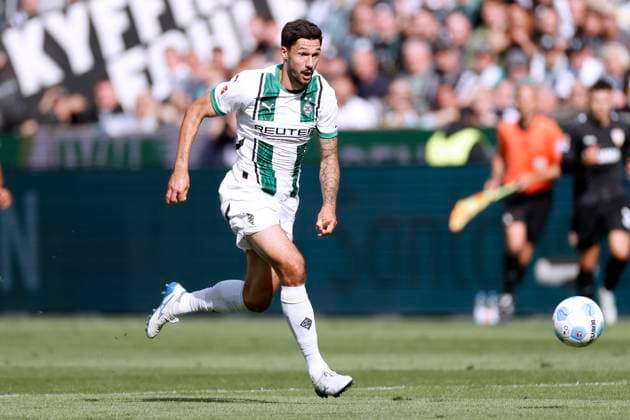 KLEINDIENST Tim Team Borussia Moenchengladbach DFL Bundesliga Saison 2024 - 2025 Spiel Borussia Moenchengladbach - VfB Stuttgart 1 : 3 am 14.09.2024 in Moenchengladbach Copyright: xLacixPerenyix