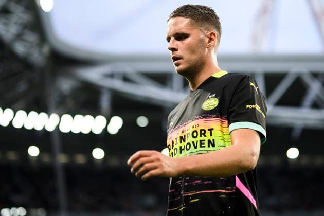 Juventus FC v PSV Eindhoven - UEFA Champions League Joey Veerman of PSV Eindhoven looks on during the UEFA Champions League football match between Juventus FC and PSV Eindhoven. Turin Italy Copyright: xNicolòxCampox