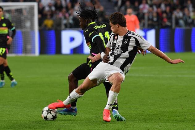 Foto IPP Massimo Rana Torino 21-09-2024 Calcio Champions League 2024 2025 Juventus-Psv Eindhoven nella foto kenan yildiz Italy Photo Press - World Copyright italy  Copyright: xR4924_italyphotopressx