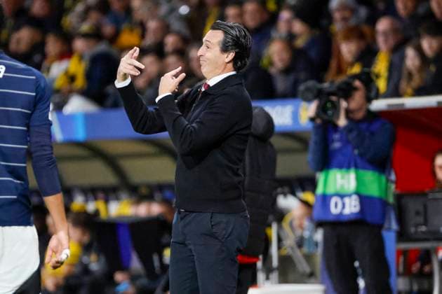 Unai Emery (Aston Villa, Trainer) , Fussball, UEFA Champions League, 1. Spieltag, 2024 2025, Young Boys Bern vs. Aston Villa, 17.09.2024, Stadion Wankdorf, Bern, Schweiz Bern Stadion Wankdorf Bern Schweiz Copyright: xGrantxHubbsx