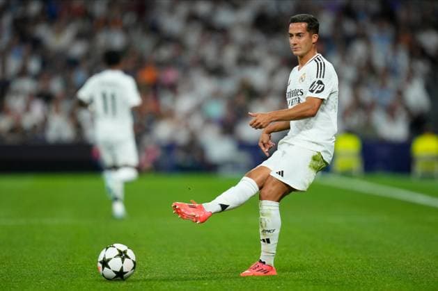 Lucas Vazquez of Real Madrid CF Real Madrid v VFL Stuttgart, UEFA Champios League match, date 1. Football, Santiago Bernabeu Stadium, Madrid, Spain - 17 Sep 2024 Editorial use only  Copyright: xPressinphoto Shutterstockx 14725266l