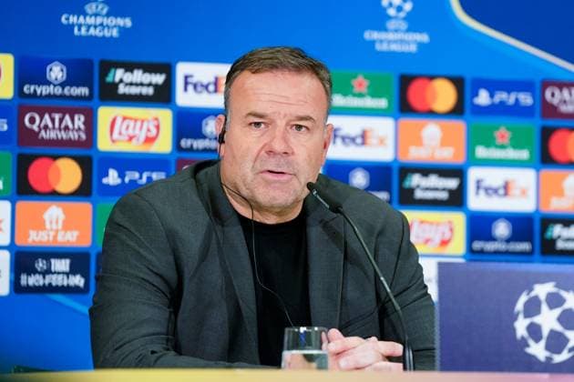 Bern, Switzerland, September 17th 2024: Head coach Patrick Rahmen of Young Boys during the press conference, PK, Pressekonferenz after their loss during the UEFA Champions League football match between Young Boys and Aston Villa at Wankdorf Stadion in Bern, Switzerland. (Daniela Porcelli SPP) Copyright: xDanielaxPorcellix xSPPx spp-en-DaPoSp-20240917-_DP29928