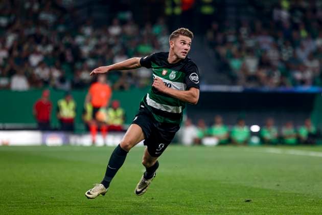 Viktor Gyokeres midfielder of Sporting CP during the UEFA Champions League football match between Sporting CP and LOSC Lille at the Jose Alvalade stadium in Lisbon on September 17, 2024 UEFA Champions League - Sporting CP vs LOSC Lille (Valter Gouveia SPP) Copyright: xValterxGouveia SPPx spp-en-VaGo-VG_L0780