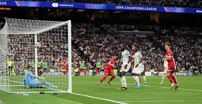 17.09.24 Real Madrid - VfB Stuttgart Spanien, Madrid, 17.09.2024, Fussball, UEFA Champions League, Real Madrid - VfB Stuttgart: Deniz Undav (VfB Stuttgart); Tor 1:1 Undav.