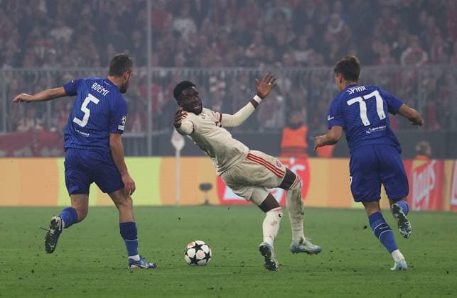 Bayerns 19 Alphonso DAVIES. Fußball, UEFA Championsleague, FC Bayern München - GNK Dinamo Zagreb,1.Spieltag, Saison 2024-2025, am 17.09.2024, in Muenchen, A L L I A N Z A R E N A, Deutschland. Quelle Copyright Credit : Oryk HAIST
