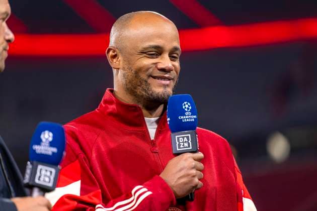 17.09.2024, Fussball UEFA Championsleague 2024 2025: 1.Spieltag, FC Bayern München - Dinamo Zagreb, in der Allianz-Arena München. Trainer Vincent Kompany (FC Bayern München) nach dem Spiel beim Interview.