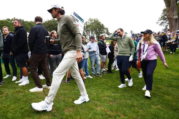 Former Footballer Gareth Bale. BMW PGA, Golf Herren Championship, Celebrity Pro-Am, Golf, Wentworth, Surrey, UK - 18 Sep 2024 EDITORIAL USE ONLY No use with unauthorised audio, video, data, fixture lists (outside the EU), club league logos or live services. Online in-match use limited to 45 images (+15 in extra time). No use to emulate moving images. No use in betting, games or Copyright: xJamesxMarsh Shutterstockx 14726391al