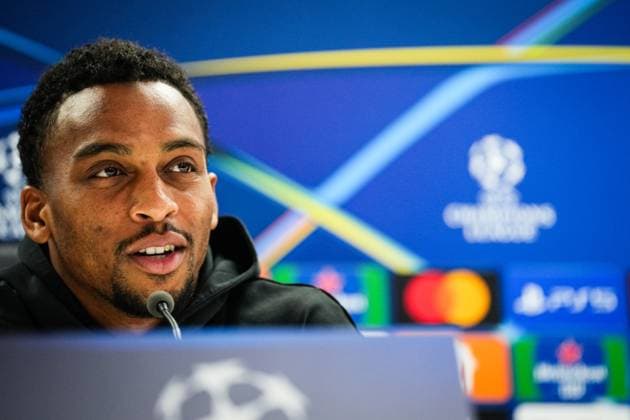 Champions League 2024-2025: press conference, PK, Pressekonferenz of Feyenoord Rotterdam - Quinten Timber of Feyenoord during the press conference of Feyenoord in preparation of the Champions League duel against Bayer 04 Leverkussen at Stadion Feijenoord De Kuip on 18 September 2024 in Rotterdam, The Netherlands. Copyright: xYannickxVerhoevenx