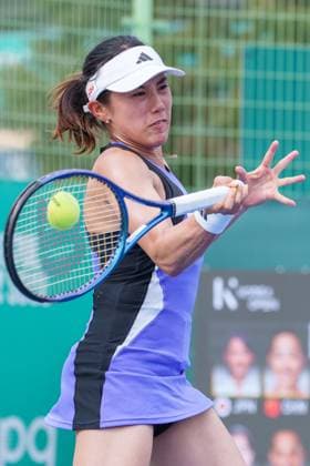 2024 WTA, Tennis Damen tennis Hana Bank Korea Open SEOUL, SOUTH KOREA, SEP 18: Miyu Kato (JAPAN) during WTA Tour tennis Hana Bank Korea Open Doubles Round of 16 at the seoul olympic park tennis center in Seoul, South Korea, on September 18, 2024. Seoul the Seoul Olympic Park Tennis Ce South Korea 8111_280310 Copyright: xStevexChoxKyewoong PentaxPressx