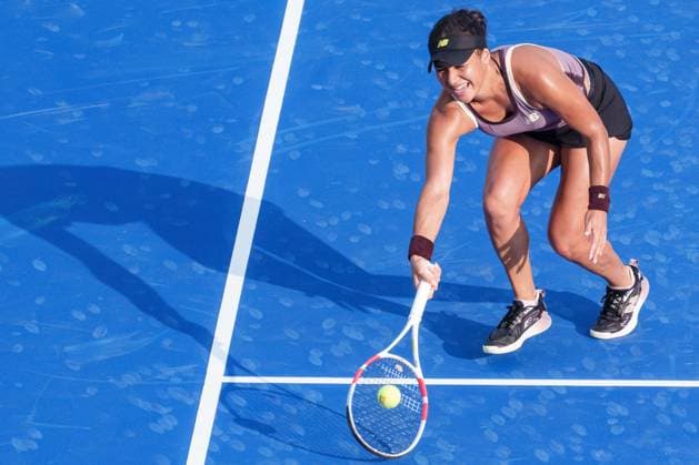 2024 WTA, Tennis Damen tennis Hana Bank Korea Open SEOUL, SOUTH KOREA, SEP 18: Heather Watson (GREAT BRITAIN) during WTA Tour tennis Hana Bank Korea Open Singles Round of 16 at the seoul olympic park tennis center in Seoul, South Korea, on September 18, 2024. Seoul the Seoul Olympic Park Tennis Ce South Korea 8111_280316 Copyright: xStevexChoxKyewoong PentaxPressx
