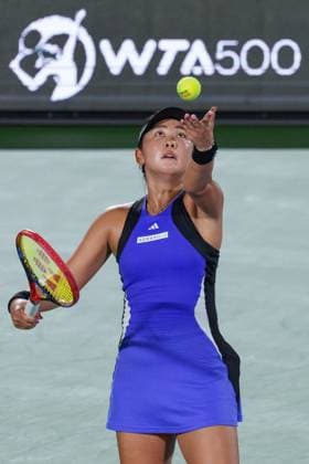 2024 WTA, Tennis Damen tennis Hana Bank Korea Open SEOUL, SOUTH KOREA, SEP 18: Eri Hozumi (JAPAN) during WTA Tour tennis Hana Bank Korea Open Doubles Quarter finals at the seoul olympic park tennis center in Seoul, South Korea, on September 18, 2024. Seoul the Seoul Olympic Park Tennis Ce South Korea 8111_280356 Copyright: xStevexChoxKyewoong PentaxPressx