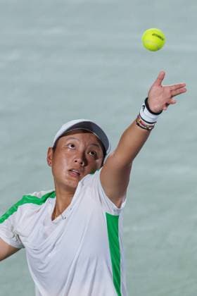 2024 WTA, Tennis Damen tennis Hana Bank Korea Open SEOUL, SOUTH KOREA, SEP 18: Xinyu Jiang (CHINA) during WTA Tour tennis Hana Bank Korea Open Doubles Quarter finals at the seoul olympic park tennis center in Seoul, South Korea, on September 18, 2024. Seoul the Seoul Olympic Park Tennis Ce South Korea 8111_280359 Copyright: xStevexChoxKyewoong PentaxPressx