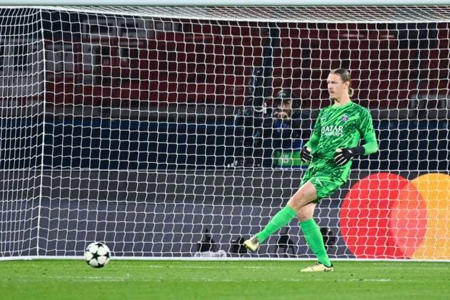 Matvey Safonov ( 39 - PSG ) during the UEFA Champions League match between Paris Saint Germain and Girona FC at Parc Des Princes on September 18, 2024 in Paris, France. ( Photo by federico pestellini panoramic ) - FOOTBALL : PSG vs Girona - Ligue des Champions - 18 09 2024 FedericoPestellini Panoramic 