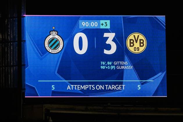 UEFA Champions League: Club Brugge - Borussia Dortmund; 18.09.2024 Ende in Brügge: 0:3 UEFA Champions League: Club Brugge - Borussia Dortmund, Brugge, Jan Breydelstadion am 18.09.2024 Copyright: xBEAUTIFULxSPORTS Wunderlx