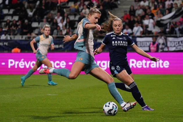 Vivianne Miedema of Man City Paris FC Women v Manchester City Women, UEFA Women s Champions League, Second Round, Football, Stade Charlety , Paris, France, 18 Sep 2024 EDITORIAL USE ONLY No use with unauthorised audio, video, data, fixture lists, club league logos or live services. Online in-match use limited to 120 images, no video emulation. No use in betting, games or single club league player publications. Copyright: xDavexWinter Shutterstockx 14722161kz