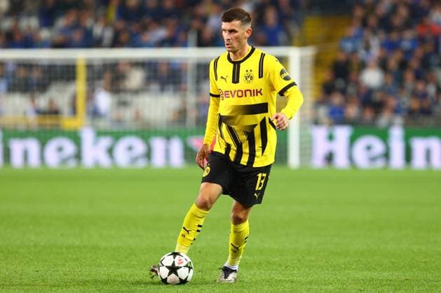 Pascal Gross 13 (Borussia Dortmund) Club Brugge vs. Borussia Dortmund, UEFA Champions League, Fussball, 1. Spieltag, Saison 2024 2025, 18.09.2024 FOTO: kolbert-press Ant Palmer Jan Breydel Stadion Belgien