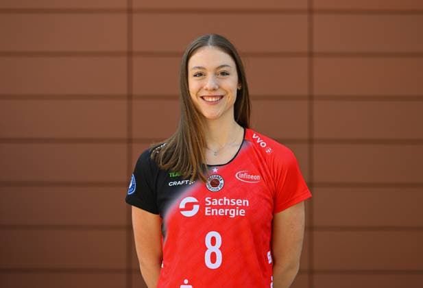 Eva Zatkovic, Kopf, Kopffoto, Porträt, Portrait, Porträtfoto, Media-Day in der Handwerkskammer Dresden, Media Day, Fototermin, Fotoshooting, Dresdner SC, Volleyball, 1. Bundesliga Frauen, 1. Liga, DSC, Saison 2024 2025, 18.09.2024,