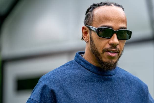Sport Themen der Woche KW38 Sport Bilder des Tages MARINA BAY, SINGAPORE: Lewis Hamilton, racing for the Mercedes F1 team during the 2024 Formula 1 Singapore Grand Prix at the Marina Bay Street Circuit in Marina Bay, Singapore