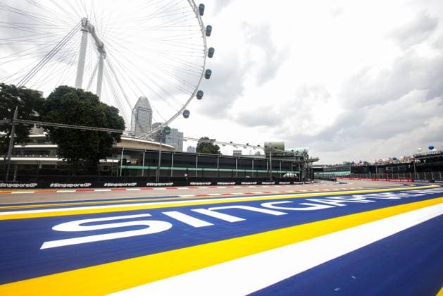 Singapore track, piste, atmosphere during the Formula 1 Singapore Grand Prix 2024, 18th round of the 2024 Formula One World Championship, WM, Weltmeisterschaft from September 20 to 22, 2024 on the Marina Bay Circuit, in Singapore, Singapore - F1 - SINGAPORE GRAND PRIX 2024 DPPI Panoramic  240919_R18_SINGAPORE_DP_XB5_6527