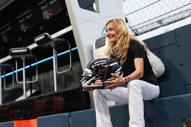 PIN Doriane (fra), Prema Racing supported by Mercedes, Tatuus F4-T-421, portrait, F1 Academy during the Formula 1 Singapore Grand Prix 2024, 18th round of the 2024 Formula One World Championship, WM, Weltmeisterschaft from September 20 to 22, 2024 on the Marina Bay Circuit, in Singapore, Singapore - F1 - SINGAPORE GRAND PRIX 2024 DPPI Panoramic 240919_R18_SINGAPORE_DP_AV3_5986