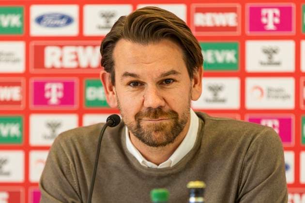 RECORD DATE NOT STATED 1. FC Köln, Pressekonferenz; 19.09.2024 Thomas Kessler bei der Pressekonferenz des 1. FC Köln vor dem Spiel gegen Fortuna Düsseldorf, am 19.09.2024, Geissbockheim, Köln DFL regulations prohibit any use of photographs as image sequences and or quasi-video