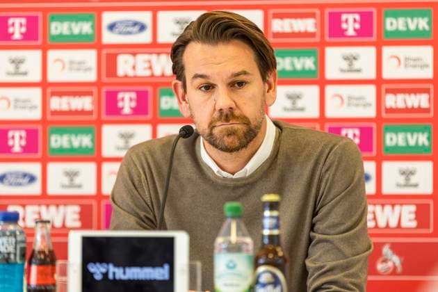 RECORD DATE NOT STATED 1. FC Köln, Pressekonferenz; 19.09.2024 Thomas Kessler bei der Pressekonferenz des 1. FC Köln vor dem Spiel gegen Fortuna Düsseldorf, am 19.09.2024, Geissbockheim, Köln DFL regulations prohibit any use of photographs as image sequences and or quasi-video