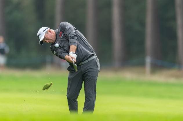 Ryan Fox of New Zealand plays a shot on the 6th hole during round 1 of the BMW PGA, Golf Herren Championship at the Wentworth Golf Club, Virginia Water, England on 19 September 2024. Copyright: xGrantxWinterx 41780135