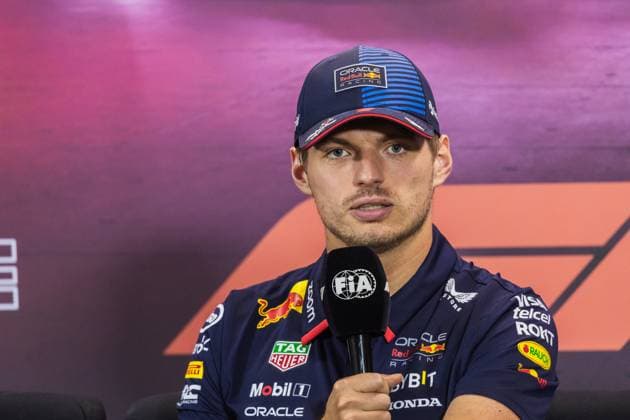 Marina Bay Street Circuit, Singapore, Singapore. 19.September.2024; Max Verstappen of the Netherlands and Oracle Red Bull Racing attends the press conference, PK, Pressekonferenz during Formula One Singapore Grand Prix  (267071785)