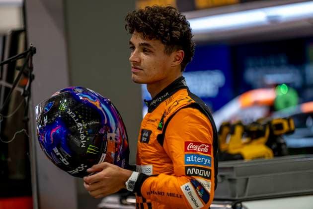 Marina Bay - 19-09-2024, Marina Bay Street Circuit, Lando Norris at the Formula 1 Singapore Grand Prix 2024 Thursday Formula 1 Singapore Grand Prix 2024 Thursday  x26283580x Copyright: