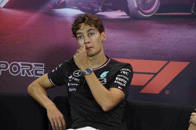 19.09.2024, Marina Bay Street Circuit, Singapore, FORMULA 1 SINGAPORE AIRLINES SINGAPORE GRAND PRIX 2024,im Bild George Russell (GBR), Mercedes-AMG Petronas Formula One Team Defodi-506_20240919_hbr_0026