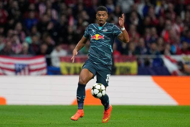 Benjamin Henrichs of RB Leipzig Atletico de Madrid v RB Leipzig, UEFA Champios League match, date 1. Football, Civitas Metropolitano Stadium, Madrid, Spain - 19 Sep 2024 Editorial use only  Copyright: xPressinphoto Shutterstockx 14729545j